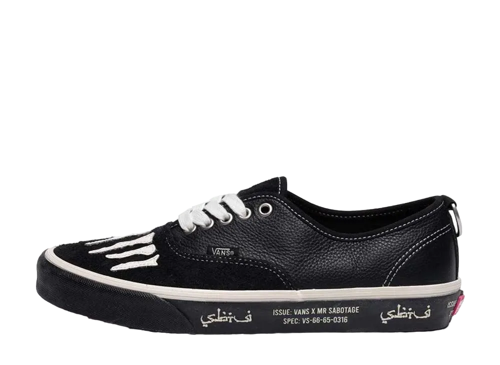 Mark SBTG × Vans Authentic "Black/Mars"