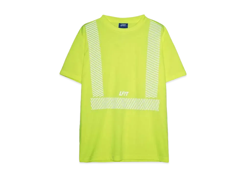 MTA x LFYT CONTRACTOR MESH TEE "SAFETY GREEN"
