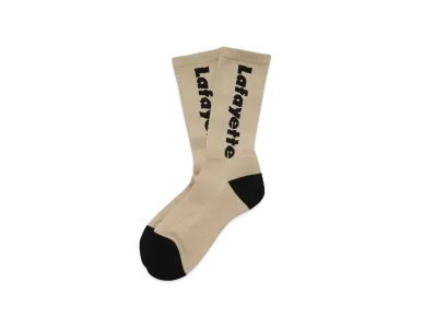 LFYT Lafayette LOGO CREW SOCKS "NATURAL"