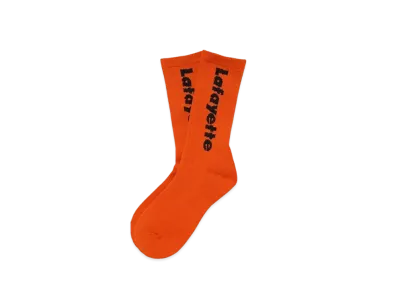 LFYT Lafayette LOGO CREW SOCKS "ORANGE"