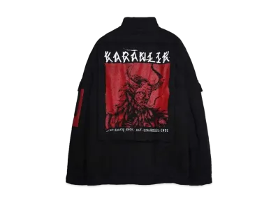 44 LABEL GROUP KARANLIK JACKET "BLACK/ RED"