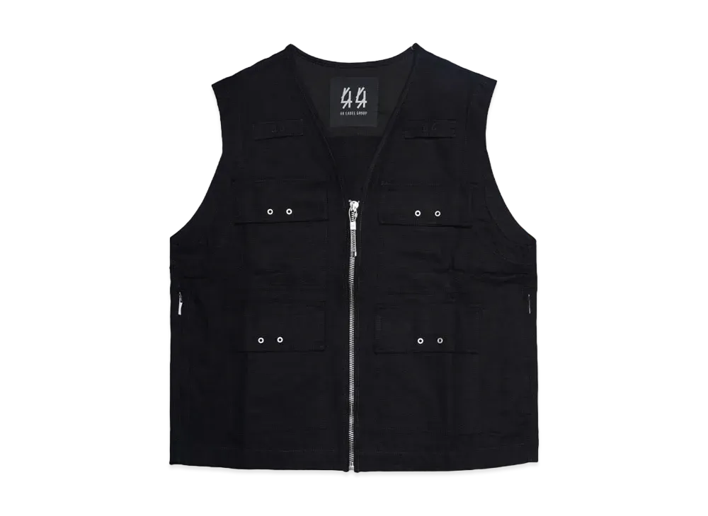 44 LABEL GROUP HUNTER VEST "BLACK/WHITE"