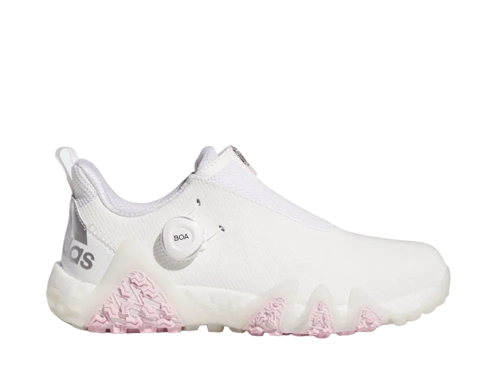 アディダス ウィメンズ コードカオス 22 ボア "フットウェアホワイト/シルバーメタリック/クリアピンク"