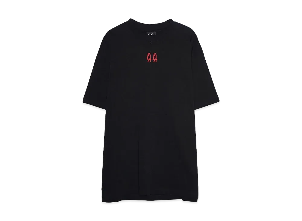 44 LABEL GROUP CONTINUUM TEE "BLACK/CONTINUUM RED"