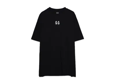 44 LABEL GROUP FOUR FOUR TEE "BLACK/FOUR FOUR WHITE"