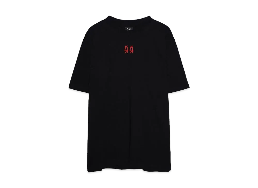 44 LABEL GROUP DOPING TEE "BLACK/RED"