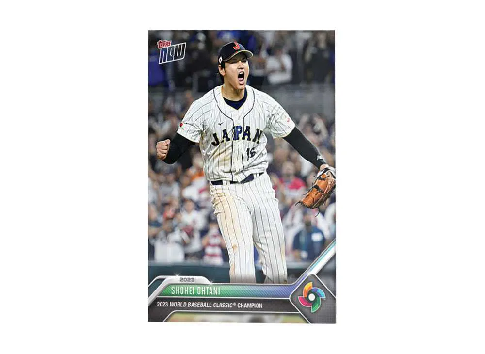 大谷翔平 (2023 WBC チャンピオンズ - MLB トップスナウ - 12カードセット)