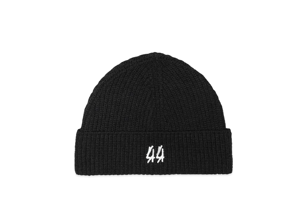 44 LABEL GROUP LOGO BEANIE "BLACK"