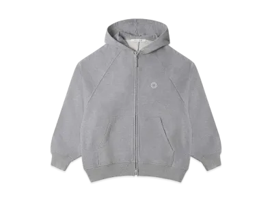 1017 ALYX 9SM Oversized Zip-Up Hoodie "Light Heather Grey"