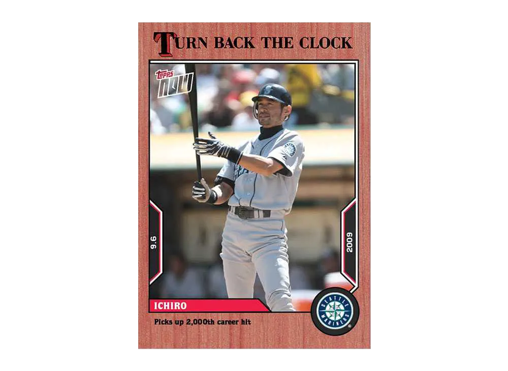 イチロー [160](2022 MLB トップスナウ ターンバック ザ クロック JPカード)