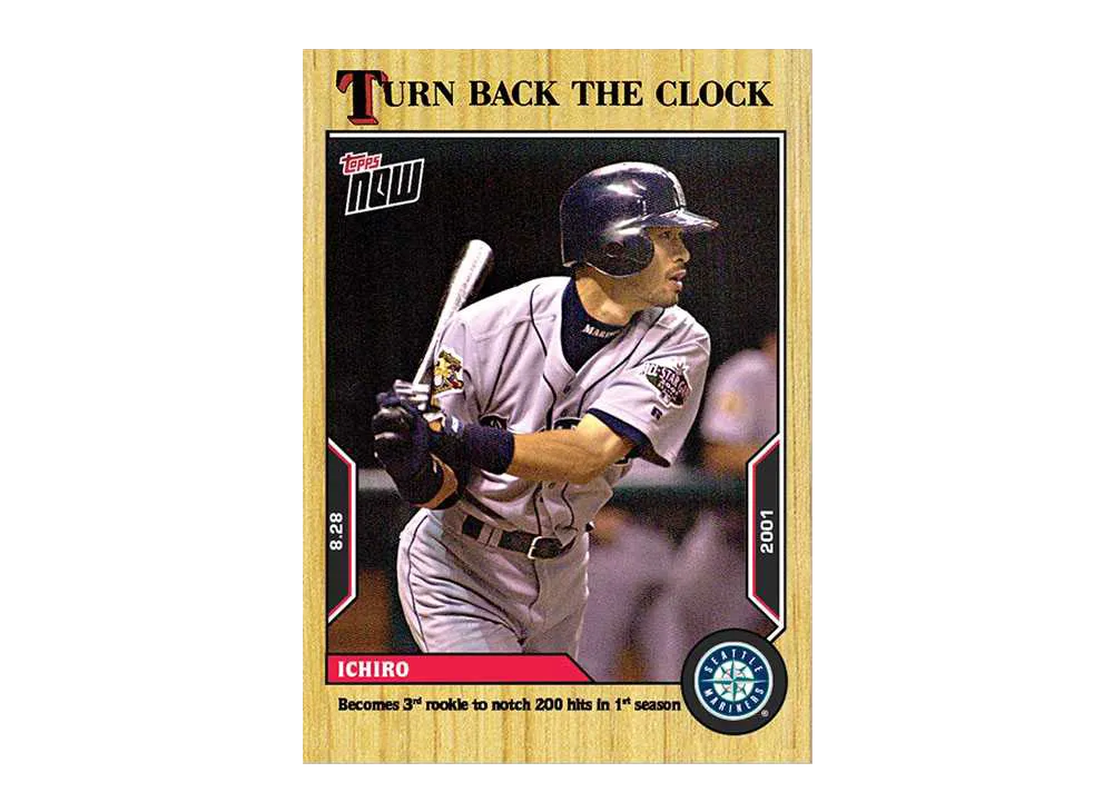 イチロー [151](2022 MLB トップスナウ ターンバック ザ クロック JPカード)