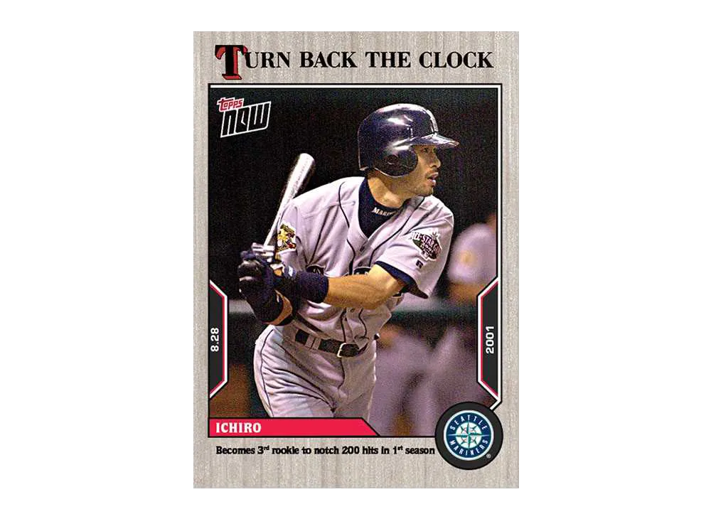 イチロー [151](2022 MLB トップスナウ ターンバック ザ クロック JPカード)