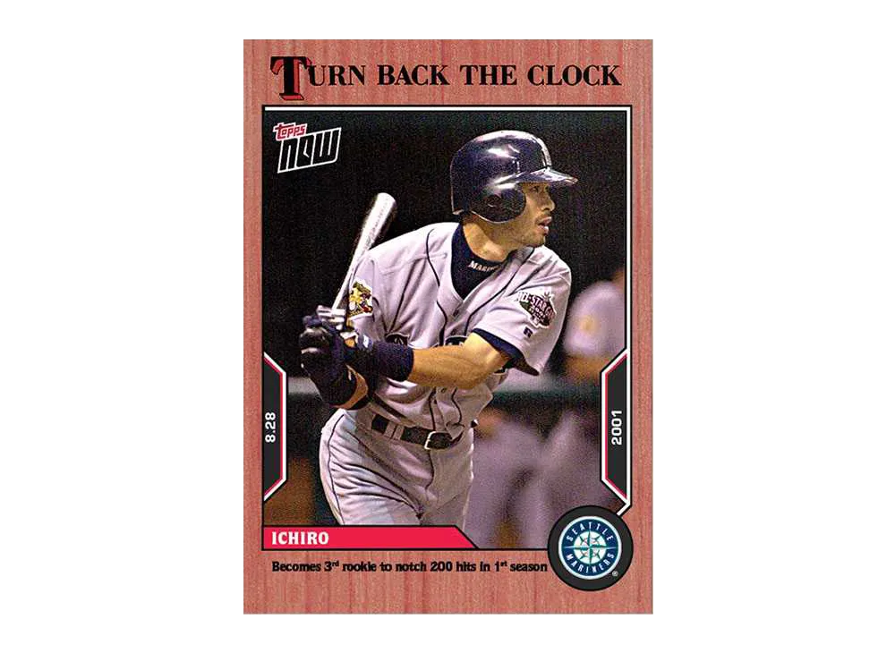 イチロー [151](2022 MLB トップスナウ ターンバック ザ クロック JPカード)