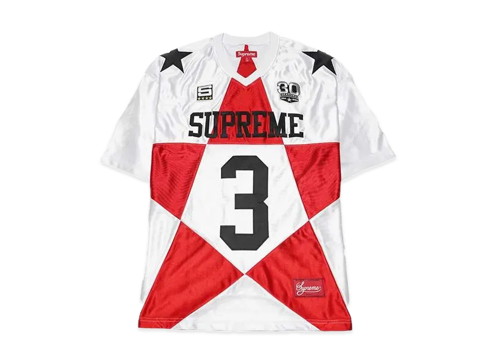 シュプリーム スター フットボール ジャージ "ホワイト"