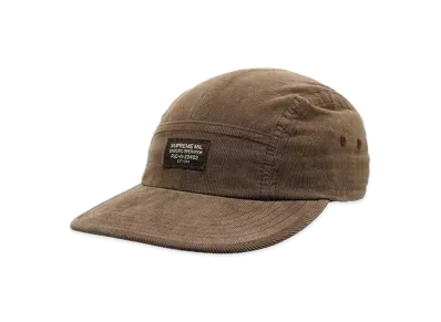 Supreme Corduroy Pocket Camp Cap "Brown"