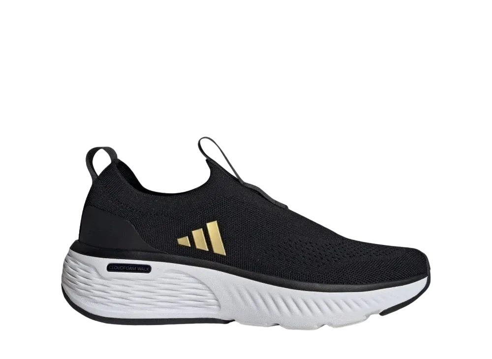 adidas Women's Cloudfoam Go Sock "Core Black/Matte Gold/Footwear White"