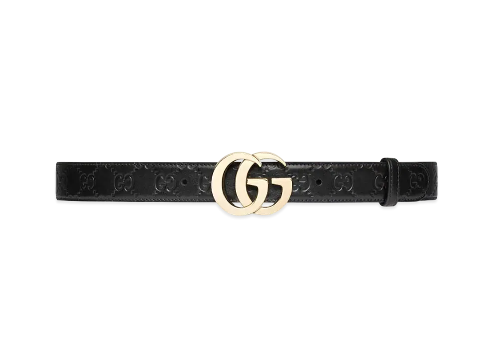 GUCCI GG Milano Belt "Black"