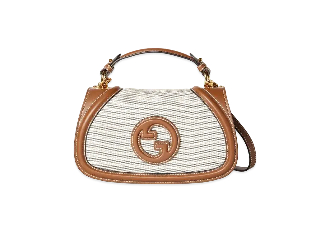 GUCCI Blondie Small Top Handle Bag "Beige"