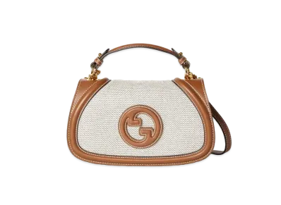 GUCCI Blondie Small Top Handle Bag "Beige"