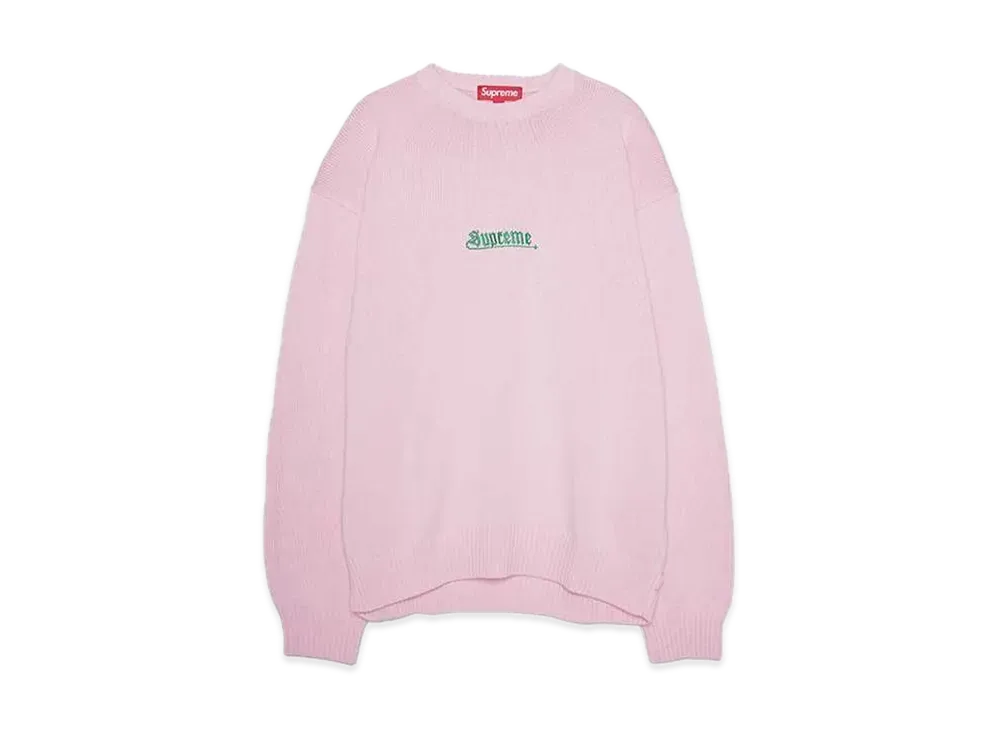 Supreme Old English Sweater "Pink"