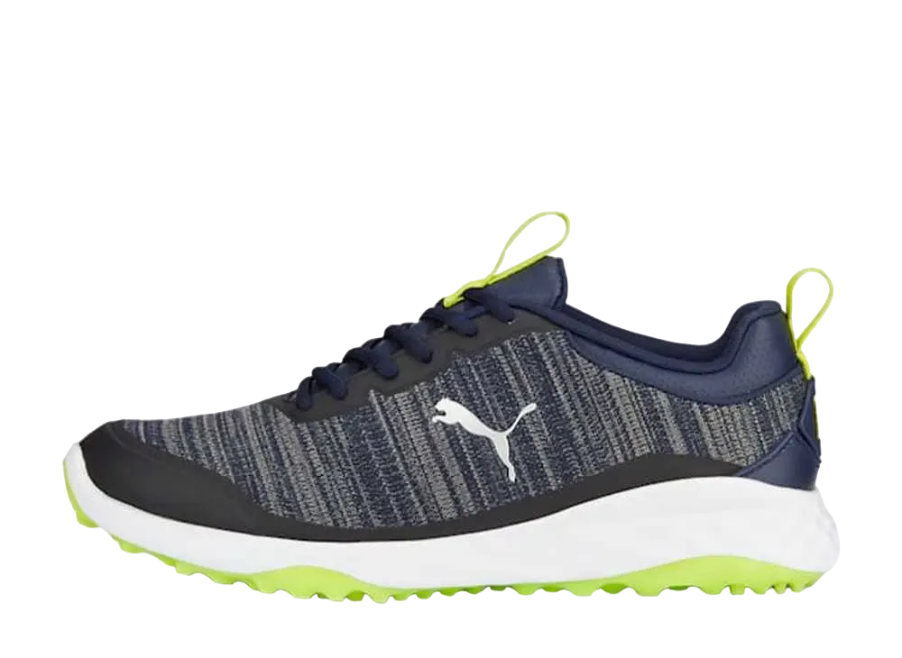 プーマ ゴルフ フュージョン プロ ラバーソール "プーマネイビー/プーマシルバー/ライムスマッシュ"