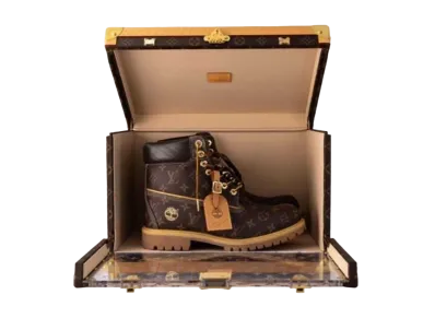 Louis Vuitton × Timberland 6inch Premium Boots Made in Italy "Monogram Brown"