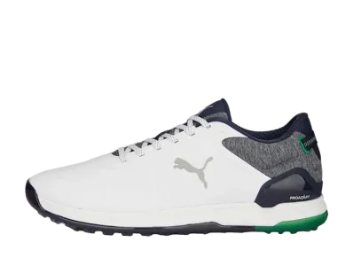 Puma Golf Proadapt Alphacat 2.0 Rubber Sole "Puma White/Puma Navy/Vine"