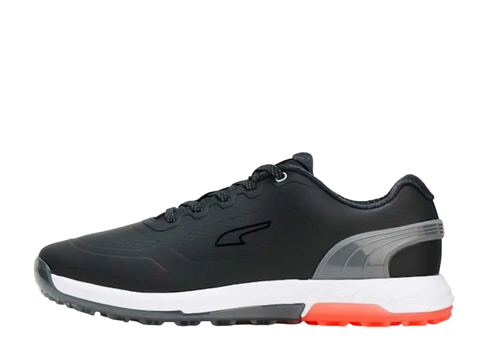 プーマ ゴルフ アルファキャット ニトロ "プーマブラック/クワイエットシェード/レッドブラスト"