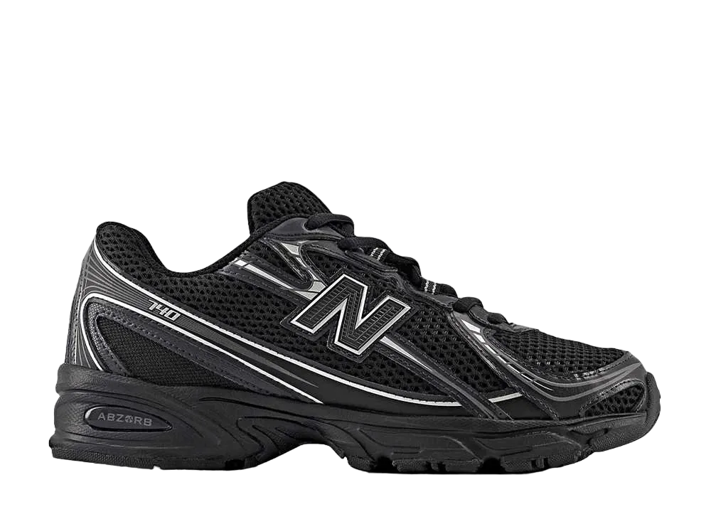 New Balance 740 "Black/Gray/Silver"