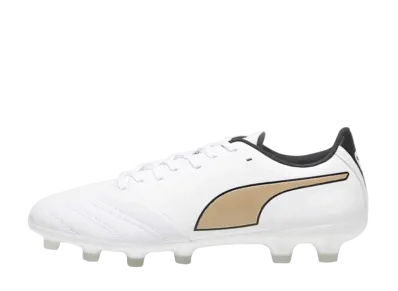 Puma King Mirai Pro KB HG/AG "Puma White/Puma Black/Matte Puma Gold"