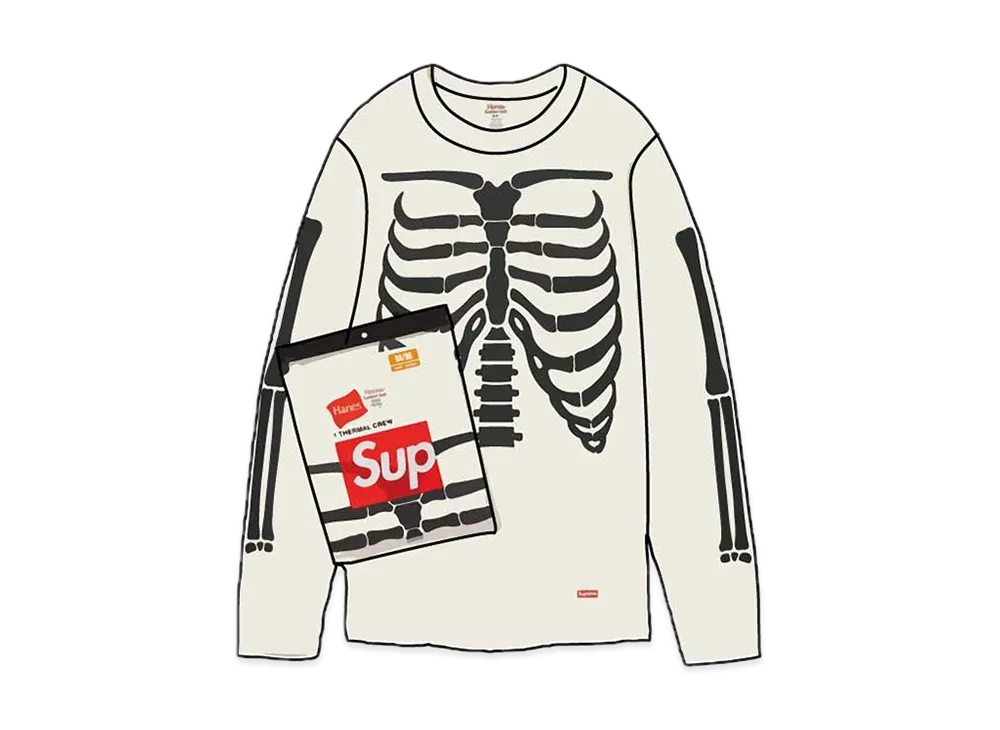 Supreme x Hanes Bones Thermal Crew (1 Pack) Supreme x Hanes Bones Thermal Crew (1 Pack)