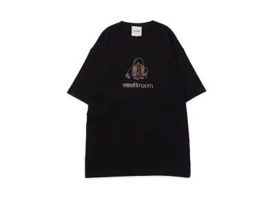 VAULTROOM Rhinestone Logo Tee "Black"