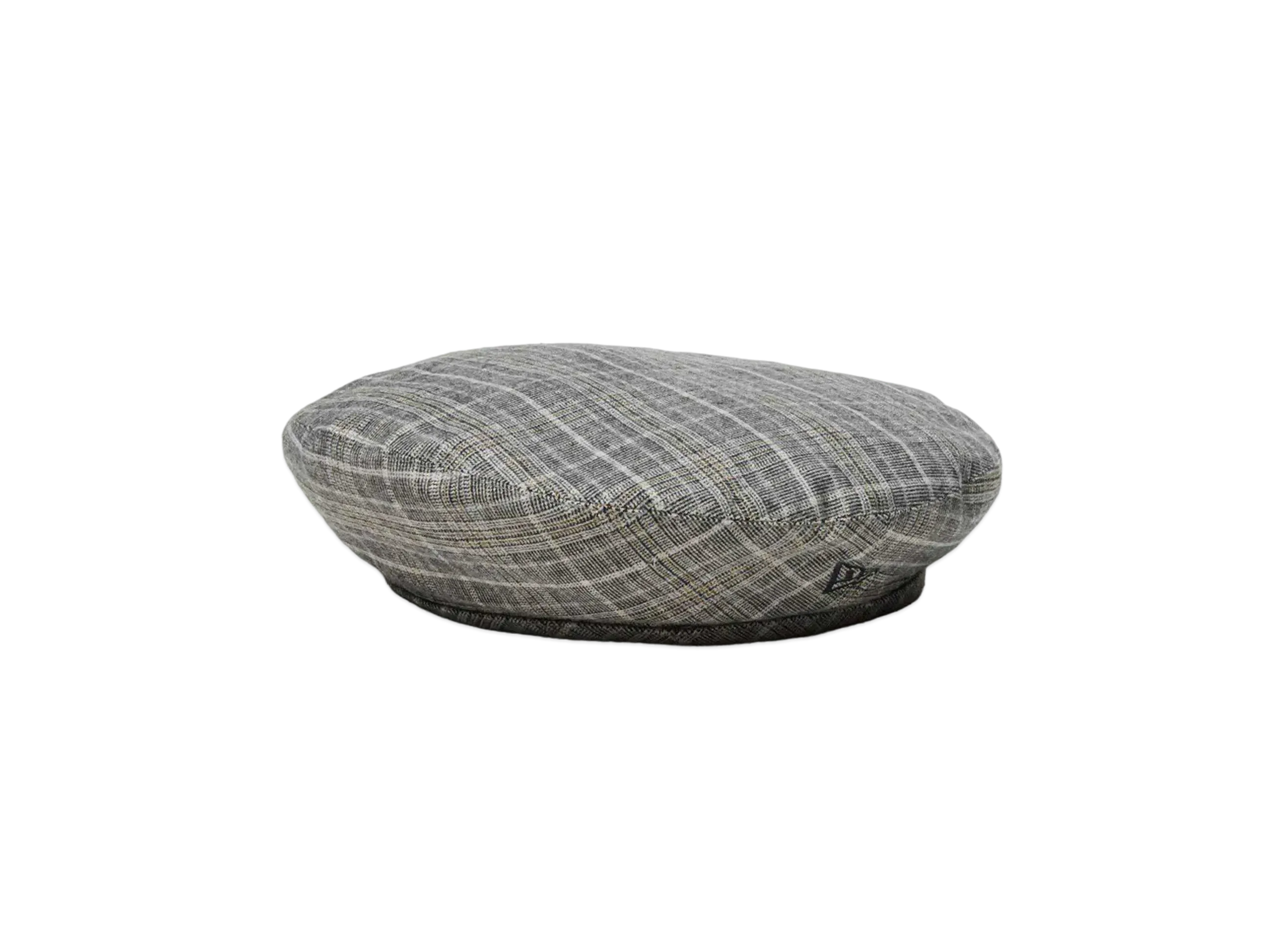 NEW ERA Beret Glitter Glen Check "Gray"