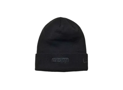 NEW ERA Basic Cuff Knit Racer Logo "Black"
