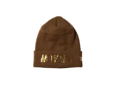 NEW ERA Basic Cuff Knit Spangle "Walnut"