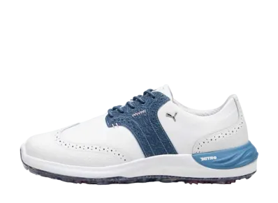 Puma Golf Phantomcat Nitro Fair Isle "Puma White/Blue Horizon"