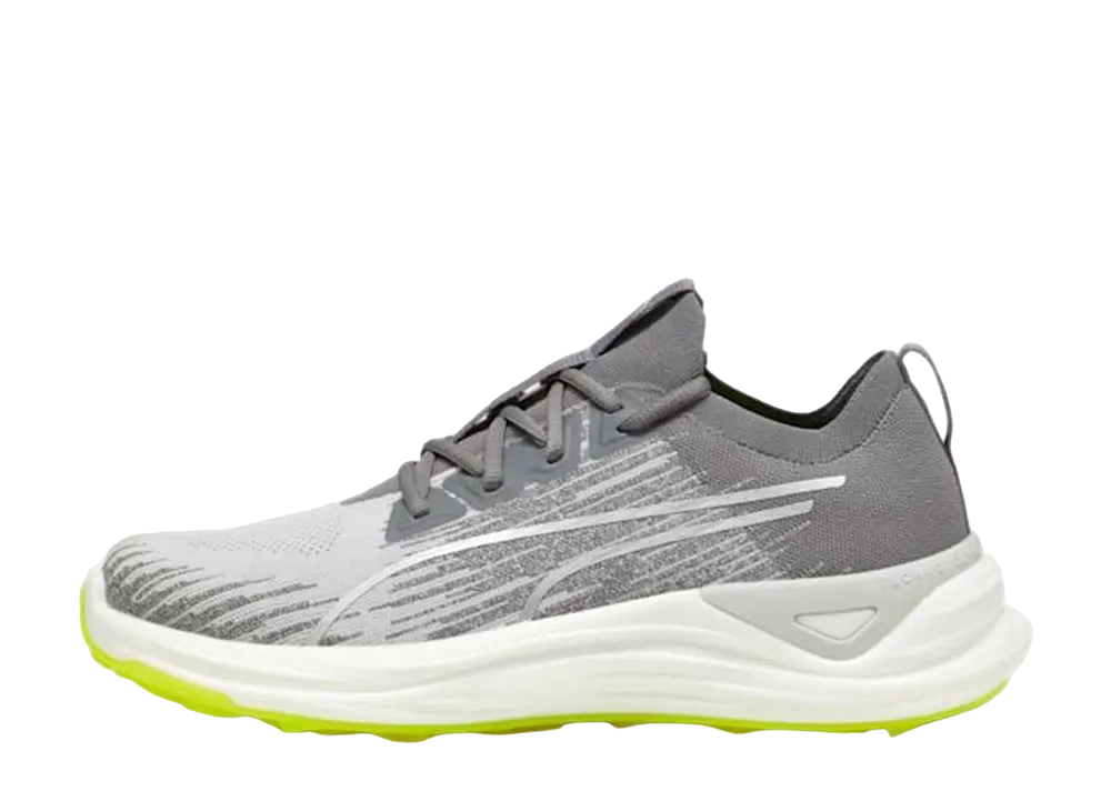 プーマ ゴルフ エレクトロキャット ニトロ  "アッシュグレー/スレートスカイ/セーフティイエロー"