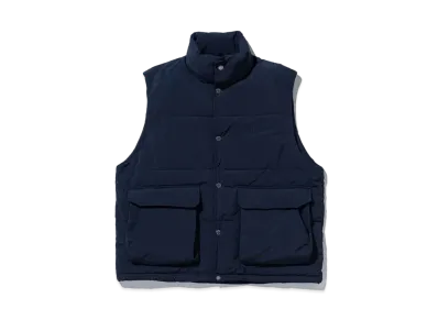 NEW ERA BLACK LABEL FW24 Nylon Puff Vest "Navy"