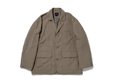 NEW ERA BLACK LABEL FW24 Nylon Coverall Lapel Jacket "Olive"