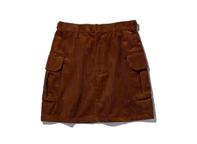NEW ERA Women's BLACK LABEL FW24 Corduroy Skirt "Brown"