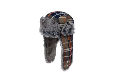 NEW ERA BLACK LABEL FW24 Trapper Flannel Check "Navy"