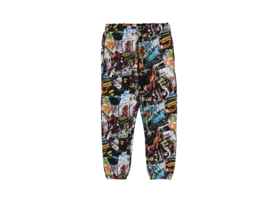 A BATHING APE Flyer Pattern Sweat Pants "Multi"