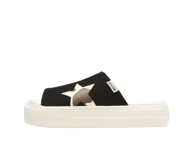 Converse Women's All Star PLTS Cowspot Sandal "Black"