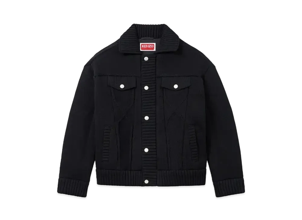 KENZO Knit Down Jacket "Black"