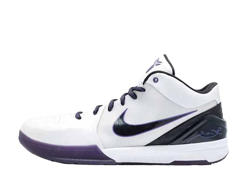 Nike Zoom Kobe 4 Protro EP Inline "White/Black-Varsity Purple"