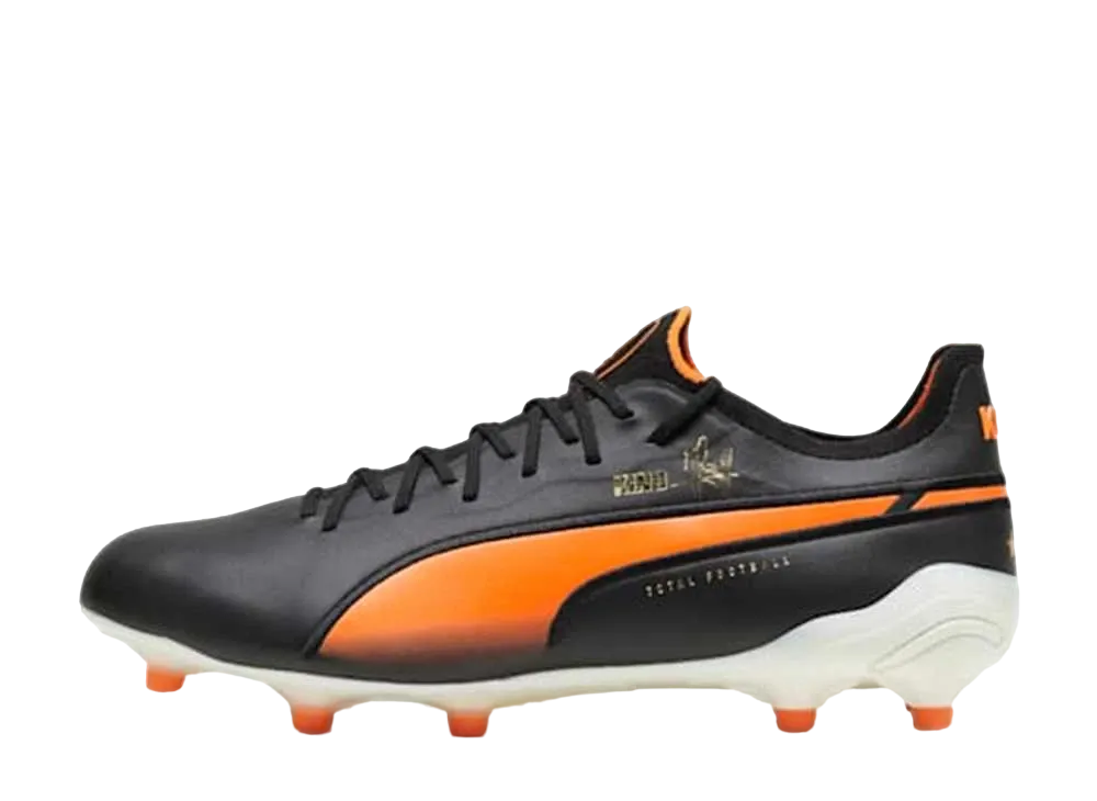 Puma King Ultimate Cruyff FG/AG "Puma Black/Puma White/Rickie Orange/Puma Gold/Frosted Ivory"