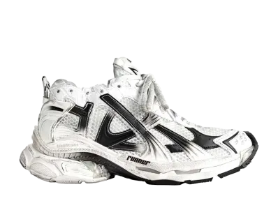 バレンシアガ ランナー グラディエント スニーカー "ホワイト/ブラック"