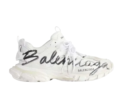 バレンシアガ トラック シグニチャー スニーカー "ホワイト/ブラック"