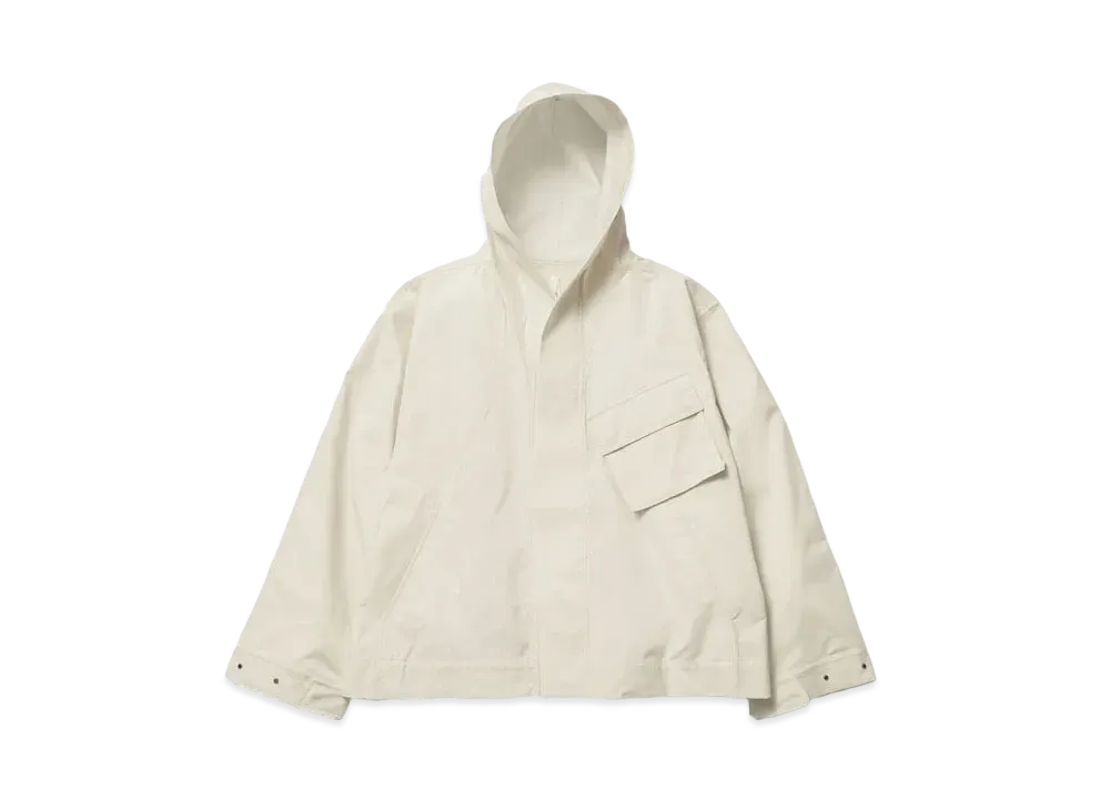 Goldwin 0 Hooded Cargo Pocket Jacket (Unisex) "Ivory"