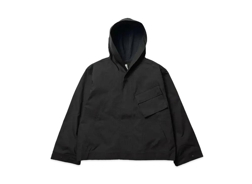 Goldwin 0 Hooded Cargo Pocket Jacket (Unisex) "Black"